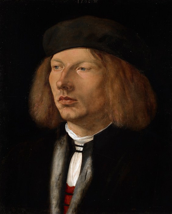 Portrait of Burkhard von Speyer, Albrecht Dürer