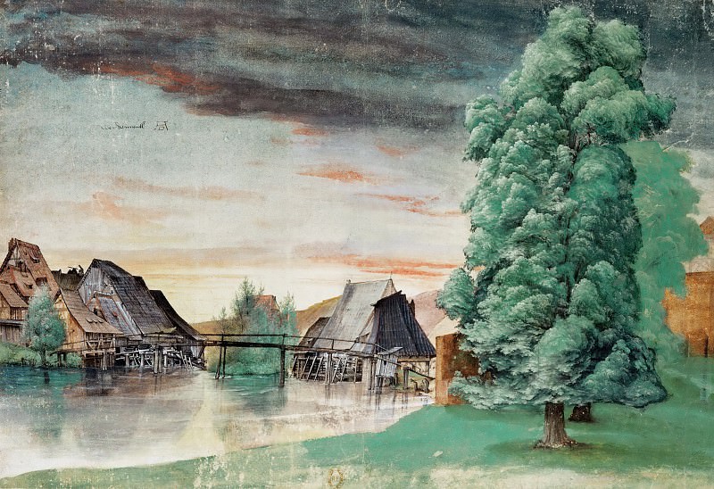 Willow Mill, Albrecht Dürer