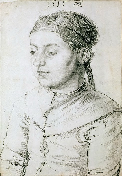 Portrait of a young Girl, Albrecht Dürer
