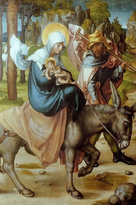 Семь скорбей Девы Марии – Бегство в Египет, Альбрехт Дюрер