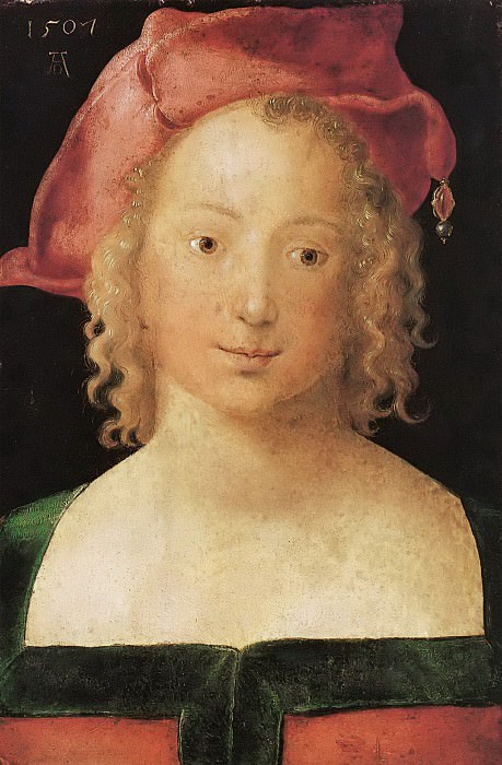 Portrait of a Young Girl, Albrecht Dürer