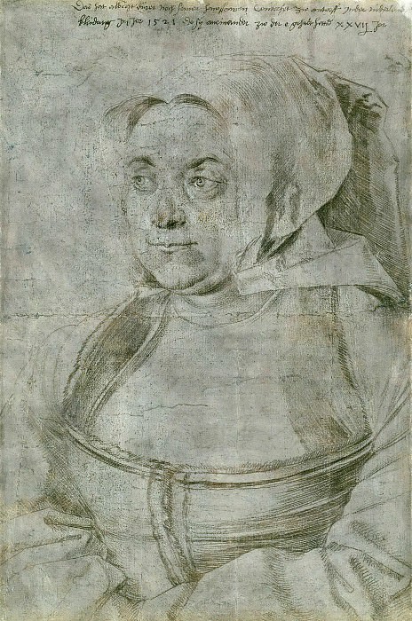 Агнесса, жена художника, Альбрехт Дюрер