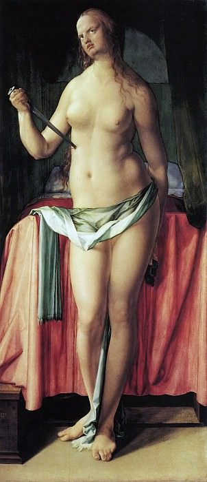 The Suicide of Lucretia, Albrecht Dürer
