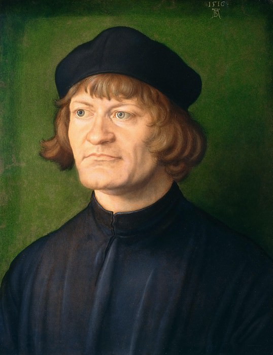 Portrait of a Cleric, Albrecht Dürer