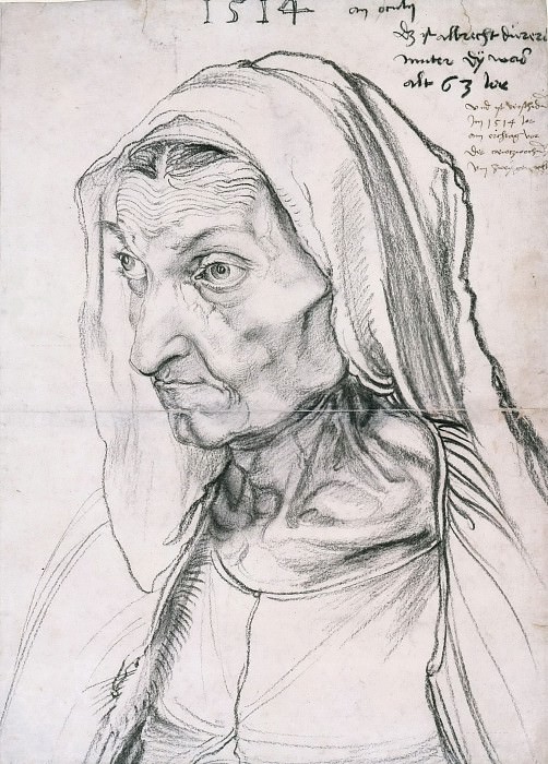 Portrait of Barbara Durer, Albrecht Dürer