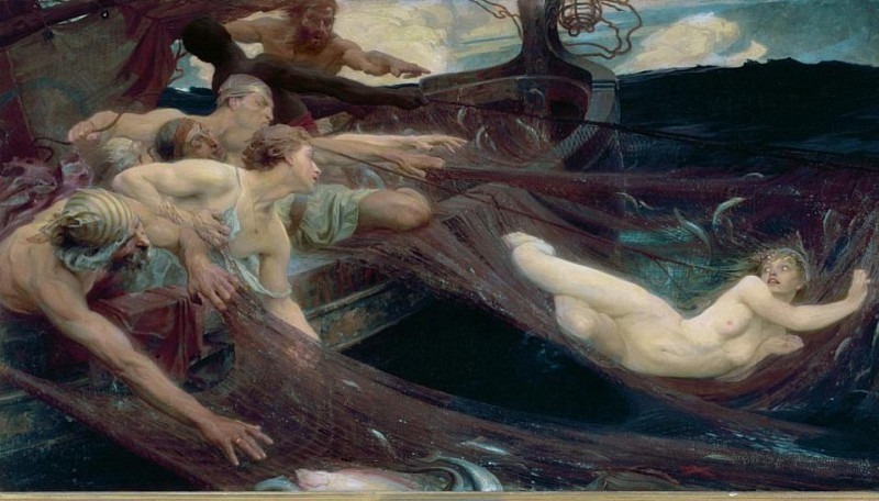 The Sea Maiden, Herbert James Draper