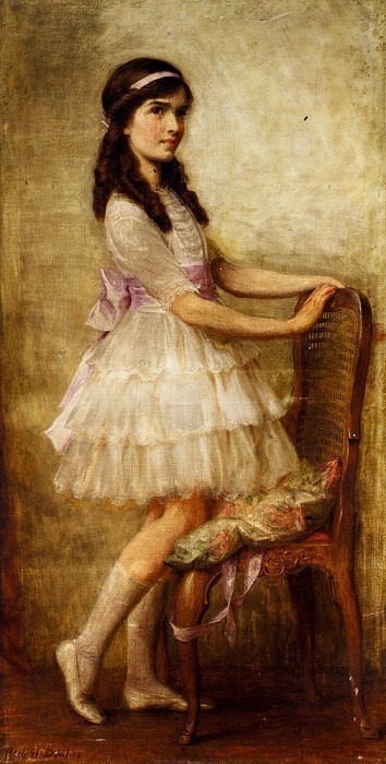 Portrait Of Miss Barbara De Selincourt, Herbert James Draper
