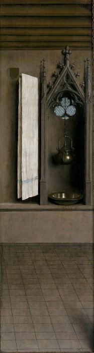 Niche with Wash Basin, Jan van Eyck