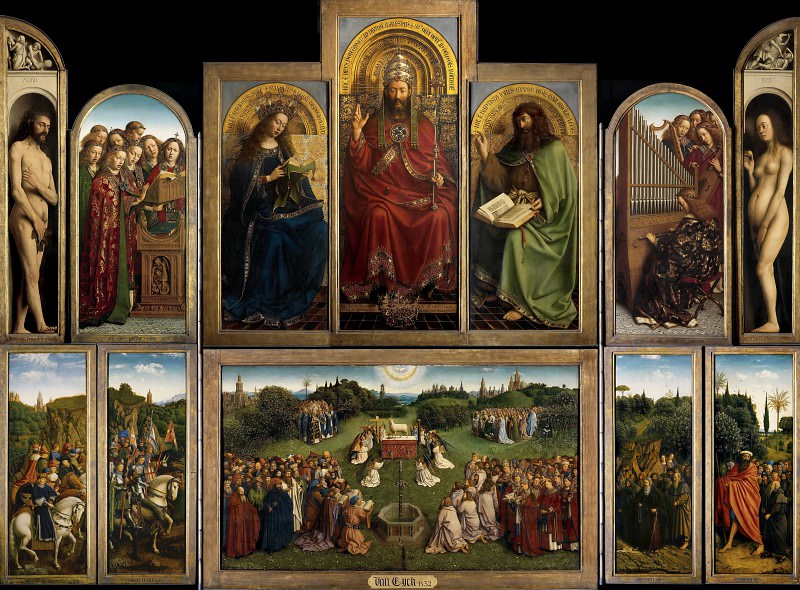 The Ghent Altarpiece , Jan van Eyck