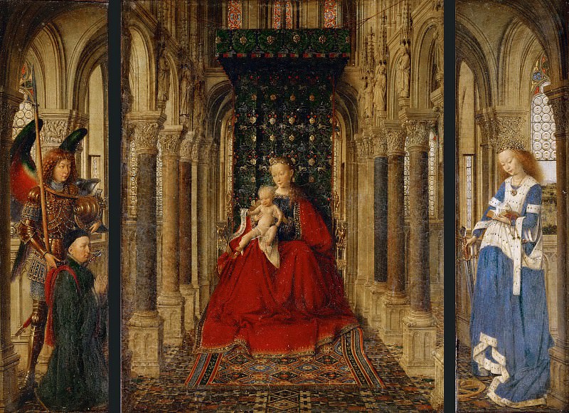 Dresden Triptych, Jan van Eyck
