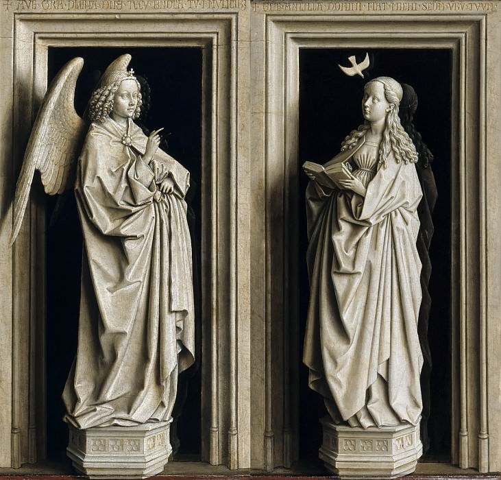 Annunciation, Jan van Eyck