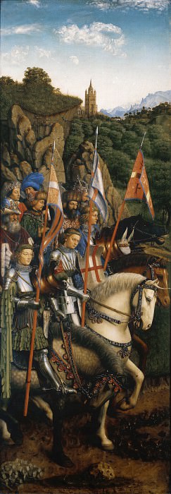 The knights of Christ, Jan van Eyck