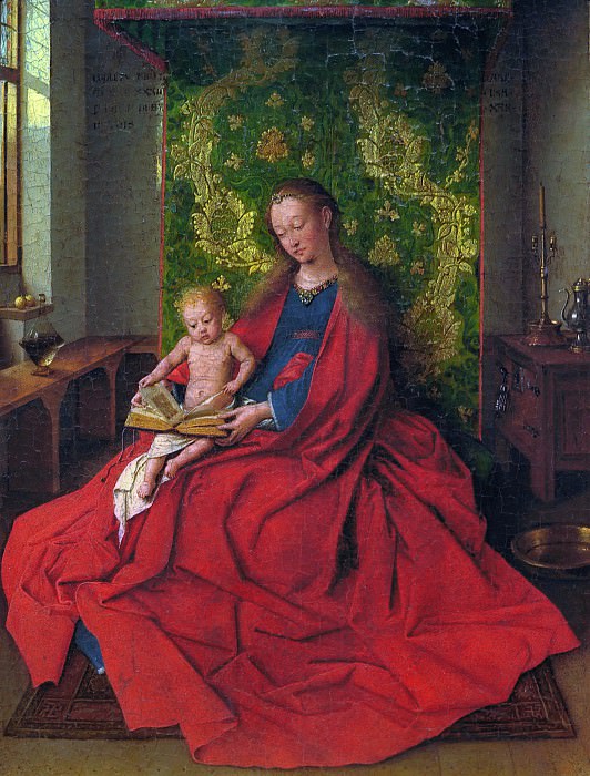 Madonna and Child , Jan van Eyck