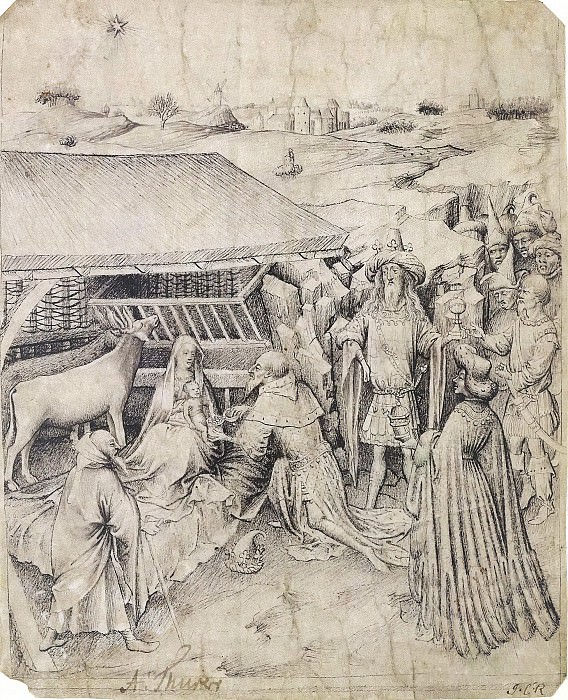 Adoration of the Magi, Jan van Eyck