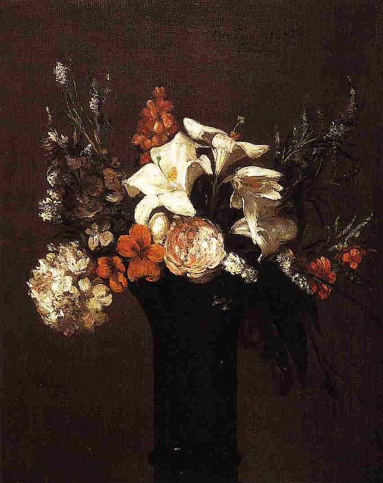 Flowers, Ignace-Henri-Jean-Theodore Fantin-Latour