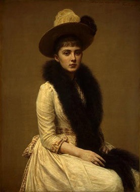 Portrait of Sonia, Ignace-Henri-Jean-Theodore Fantin-Latour