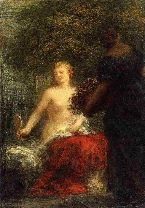 Woman at Her Toillette, Ignace-Henri-Jean-Theodore Fantin-Latour