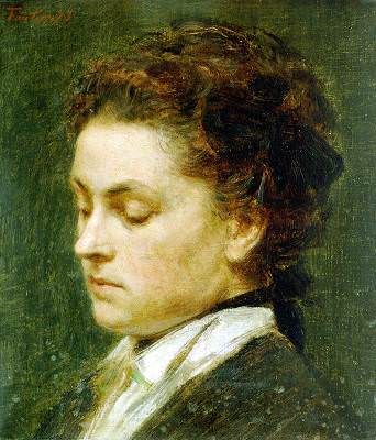 Ritratto di giovane donna, Ignace-Henri-Jean-Theodore Fantin-Latour