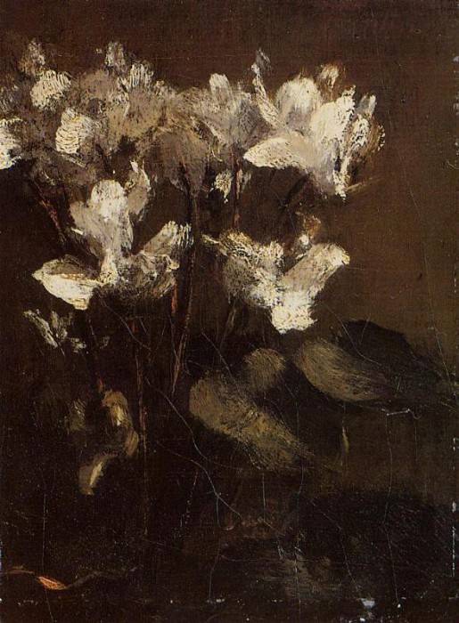 Fleurs cyclamens, Ignace-Henri-Jean-Theodore Fantin-Latour