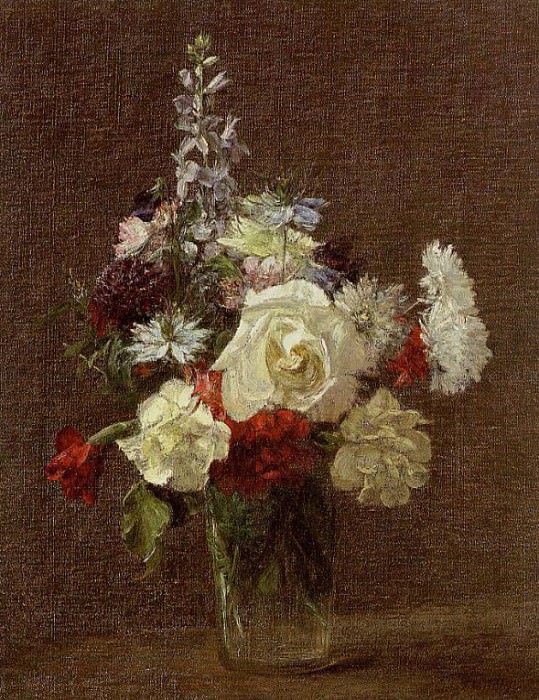 Разные цветы, Игнас-Анри-Жан-Теодор Фантен-Латур