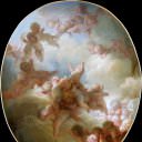 Swarm of Cupids, Jean Honore Fragonard
