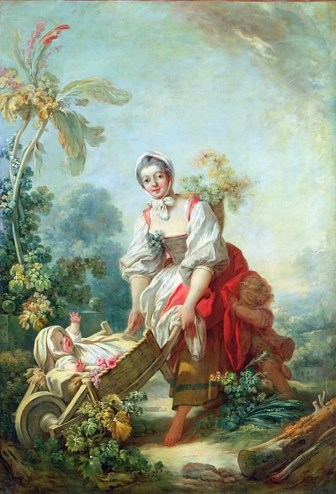 The Joys of Motherhood, Jean Honore Fragonard