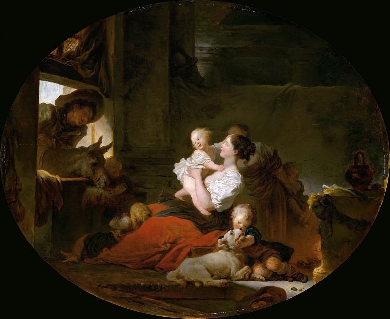 The Happy Family, Jean Honore Fragonard