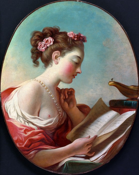 Young Woman Reading, Jean Honore Fragonard