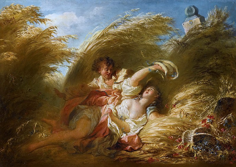 In Wheat, Jean Honore Fragonard