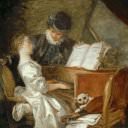 Music Lesson, Jean Honore Fragonard