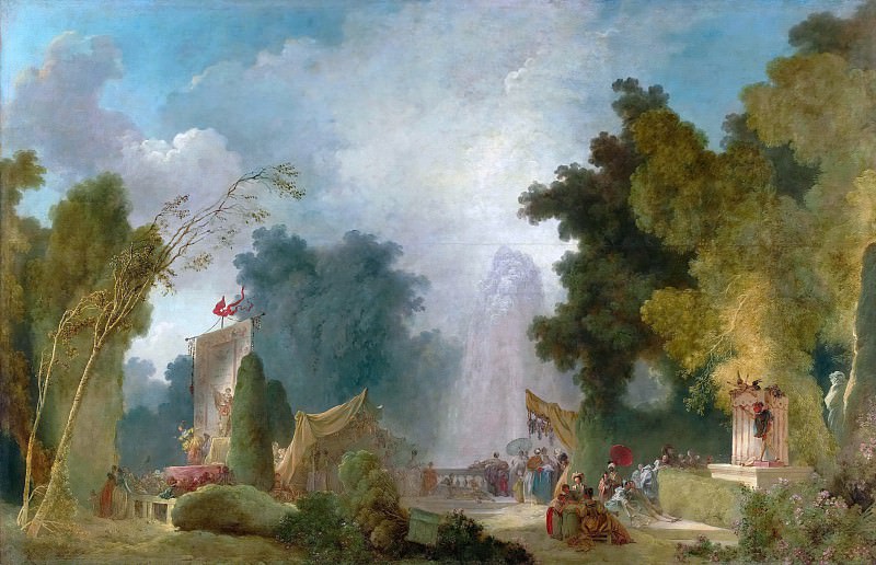 Festival at Saint-Cloud, Jean Honore Fragonard