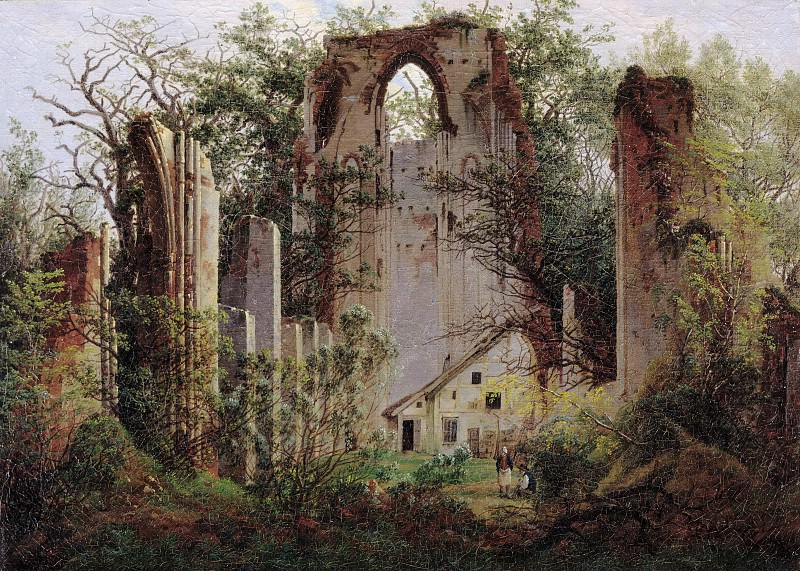 Ruins of the Eldena Monastery near Greifswald