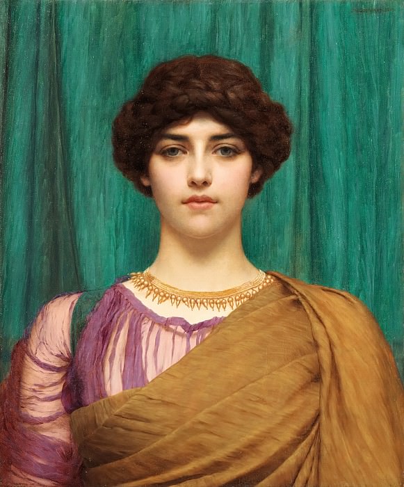 A Pompeian Lady, John William Godward