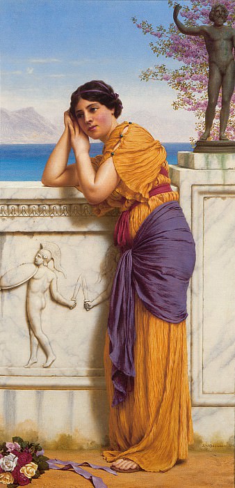 Rich Gifts Wax Poor When Lovers Prove Unkind, John William Godward
