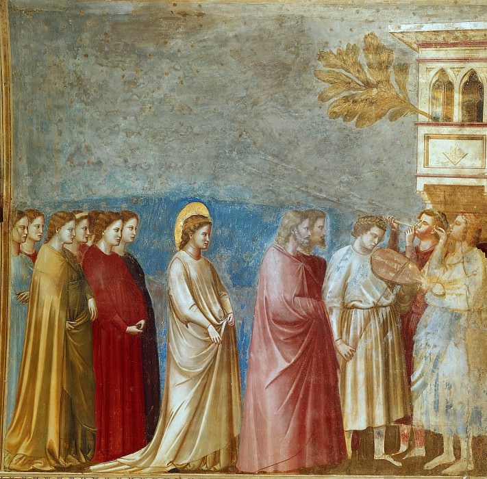 12. Wedding Procession, Giotto di Bondone