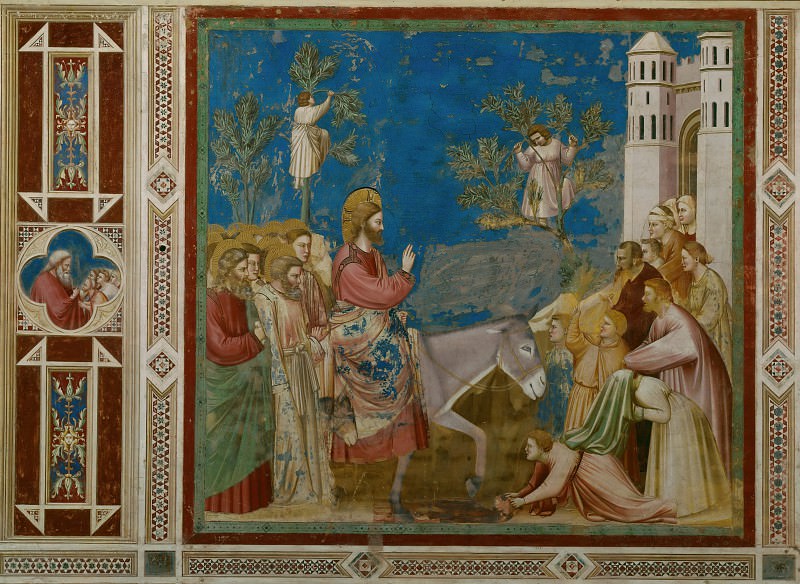 26. Entry into Jerusalem, Giotto di Bondone