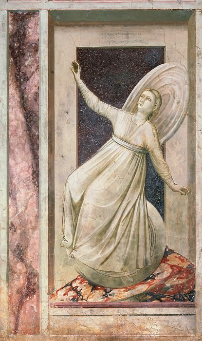 52 The Seven Vices: Inconstancy, Giotto di Bondone