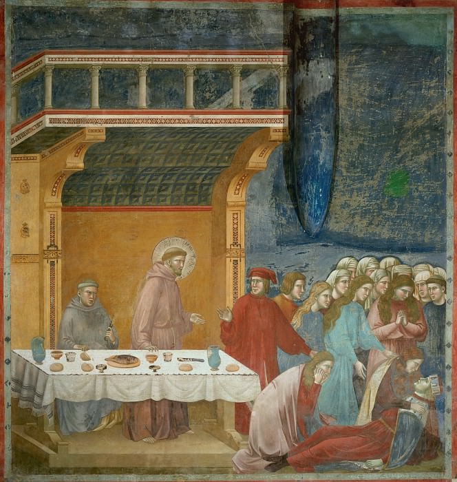 Сцены из жизни святого Франциска: 16 Смерть дворянина из Челано , Джотто ди Бондоне