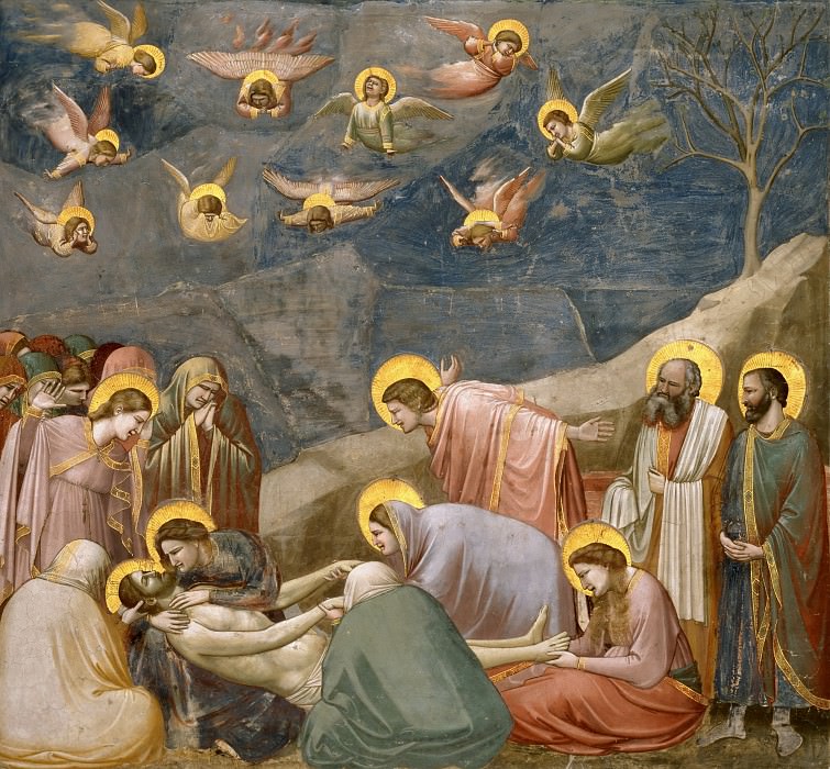 36. The Mourning of Christ, Giotto di Bondone