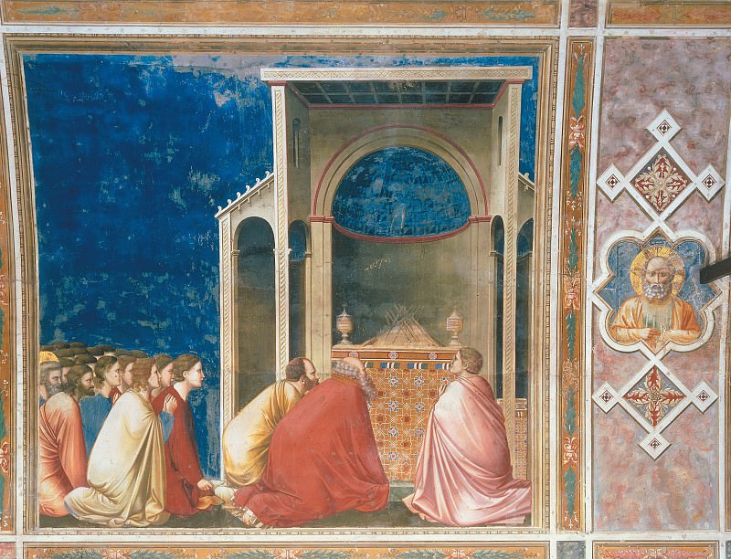 10. The Suitors Praying, Giotto di Bondone