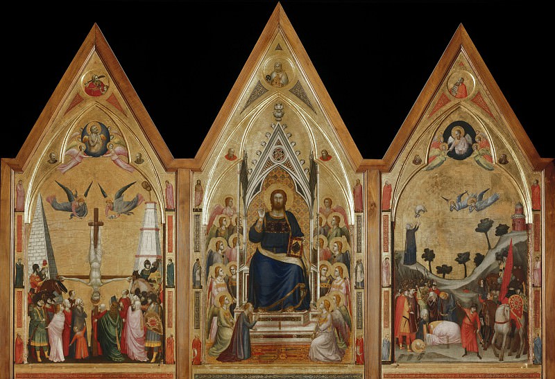 The Stefaneschi Triptych , Giotto di Bondone