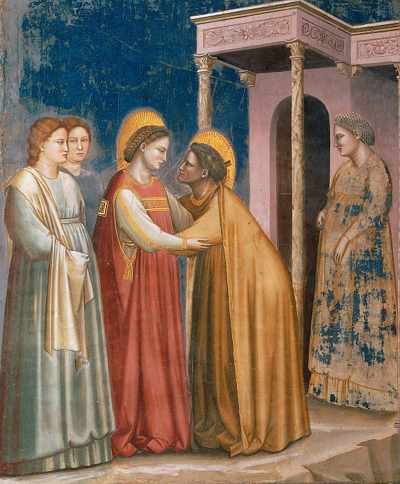 16. Visitation, Giotto di Bondone