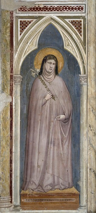 Bardi Chapel: St Clare, Giotto di Bondone