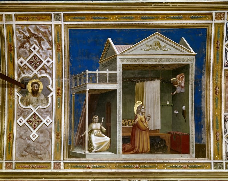 03. Annunciation to St Anne, Giotto di Bondone