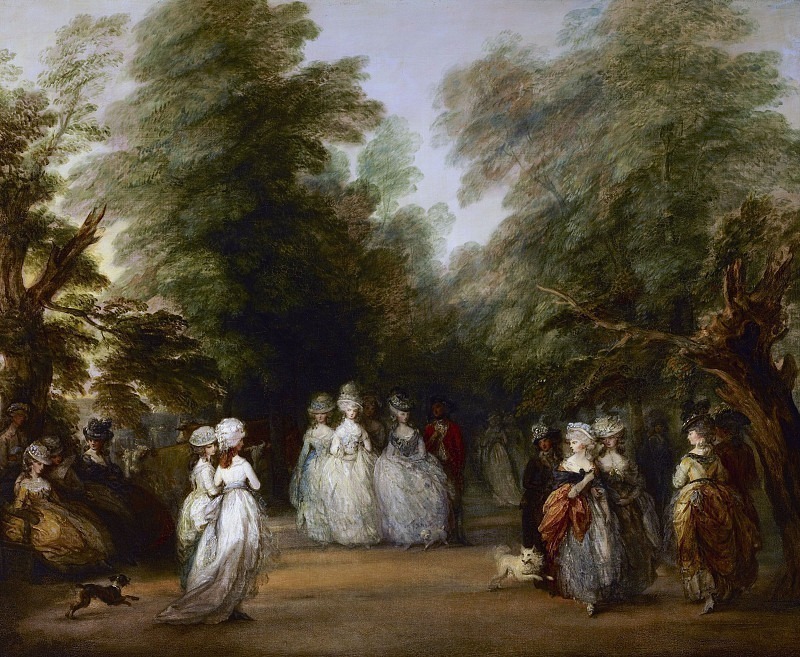 The Mall in St. James’s Park, Thomas Gainsborough