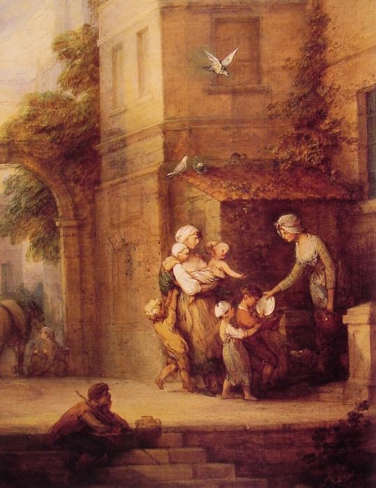 Charity relieving Distress, Thomas Gainsborough