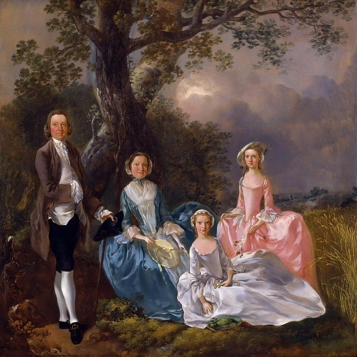 The Gravenor Family, Thomas Gainsborough