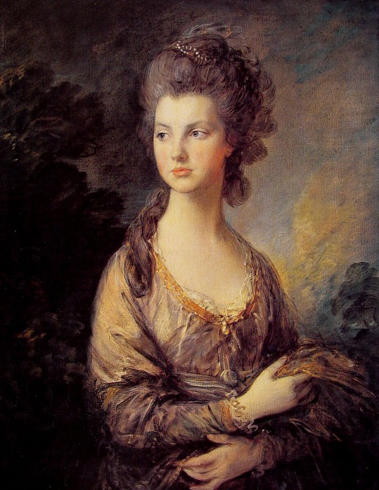 Mrs Graham c1775, Thomas Gainsborough