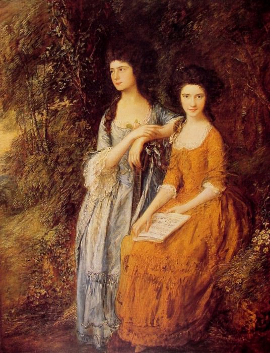 The Linley Sisters, Thomas Gainsborough