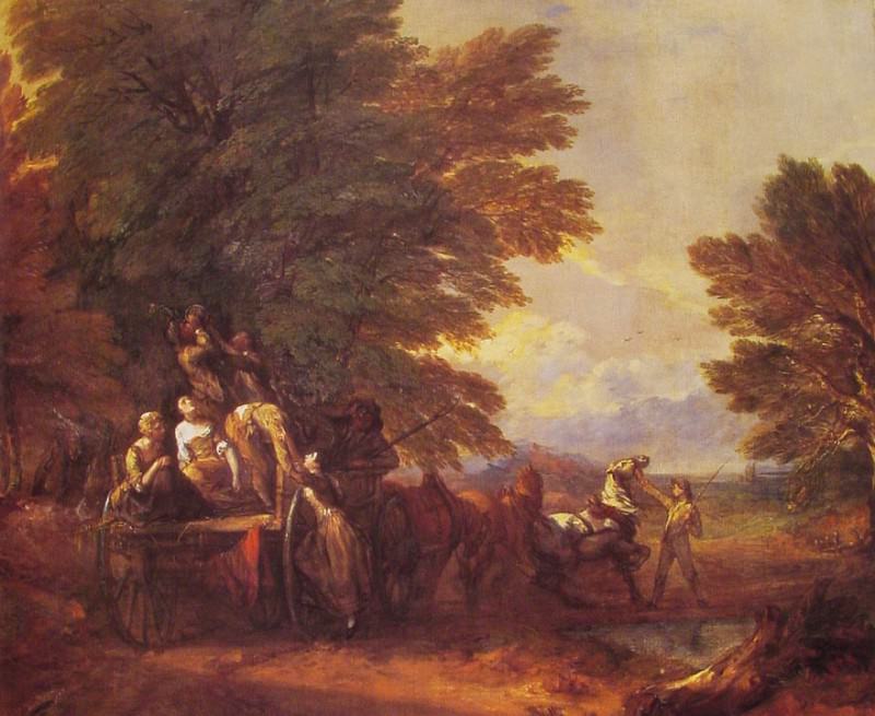 The Harvest Wagon, Thomas Gainsborough